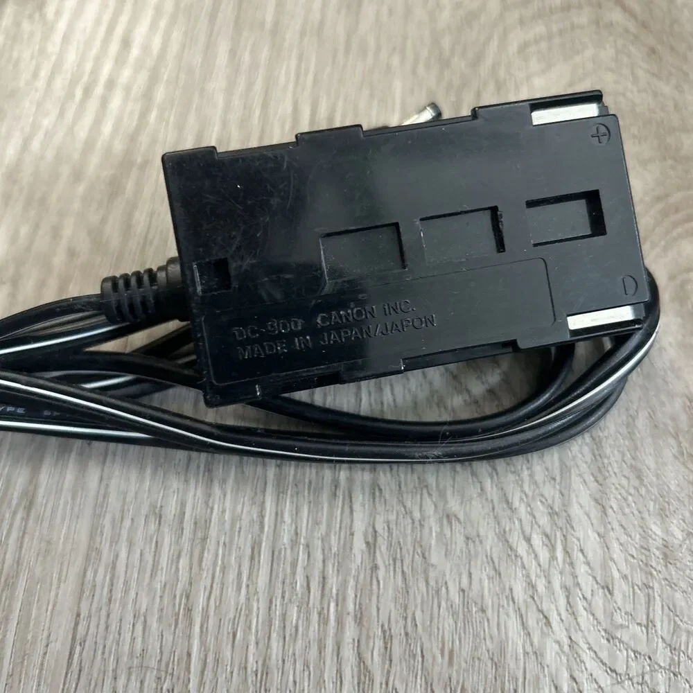 Canon CA-910 AC Adapter DC-900 Coupler XL1 XL1S XL2 Power Cord Supply Kit Tested